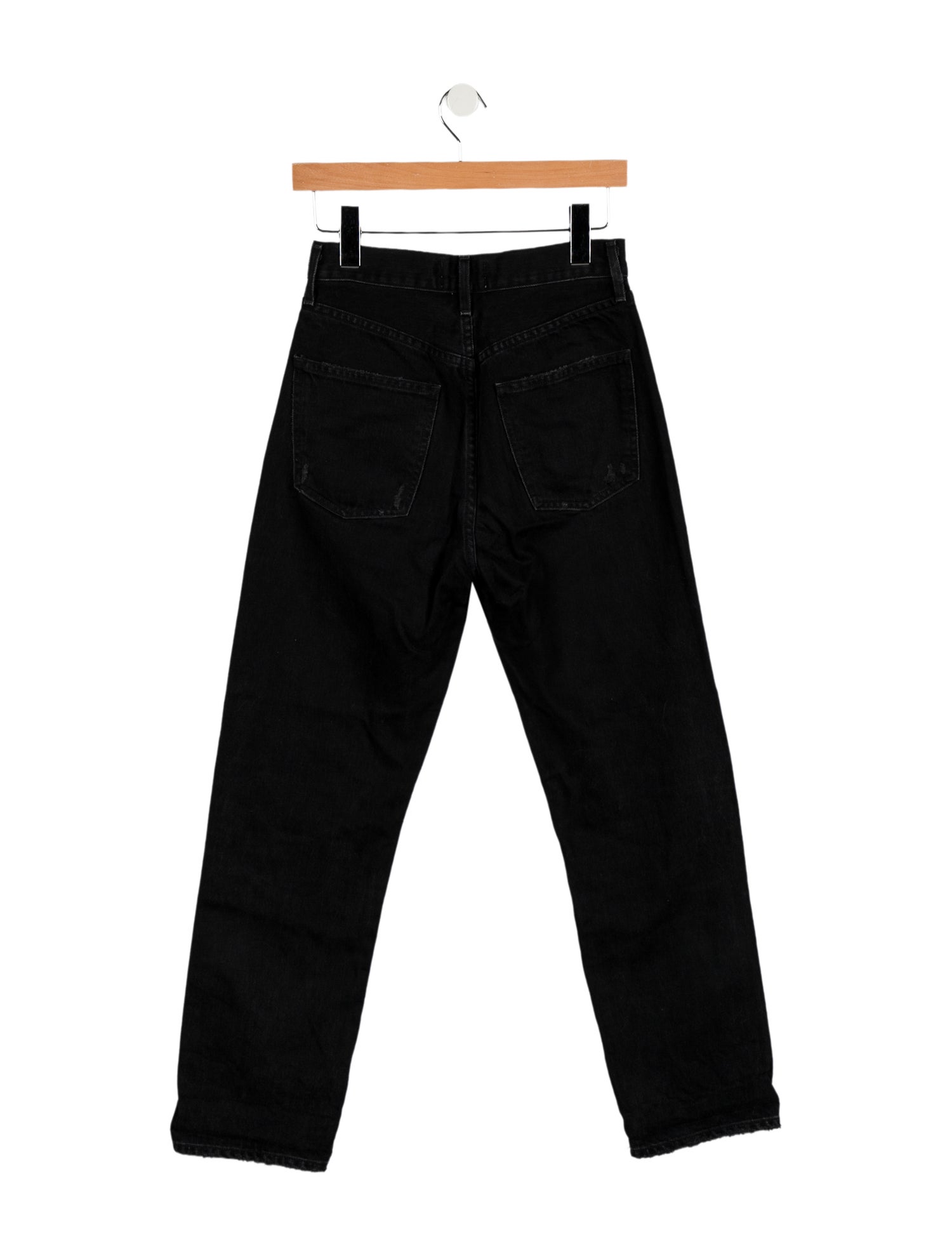 AGOLDE High-Rise Straight Leg Jeans